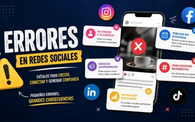 Errores en redes sociales
